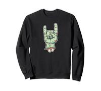 Zombie Rocker Zombie Corna a Mano Felpa