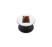 Zombie Samurai/giapponese Ukiyo-e Cryptid Halloween Design PopSockets PopGrip Adesivo