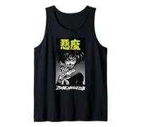 Zombie Scuola Ragazza Horror Manga Halloween Canotta