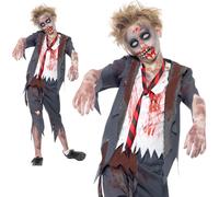 Zombie Scuola Ragazzo Costume Uniforme Halloween Paura Evil Dead Costume