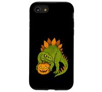 Zombie Stegosaurus Dinosaur Dino - Non morti Spaventoso Boo Spook Custodia per iPhone SE (2020) / 7/8