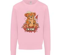 Zombie Teddy Bear Felpa Halloween Gotica Per Bambini