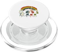 Zombie Unicorns Apocalypse Rainbow Scary Animal Uomo Donna PopSockets PopGrip per MagSafe