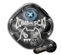 ZOMBIES CAT Cuffie senza fili Bluetooth 5.3 tempo di riproduzione HiFi Stereo Cuffie Esclusivi Effetti di Luce Cuffie Touch Control In Ear Cuffie per IOS Android, B2 Nero