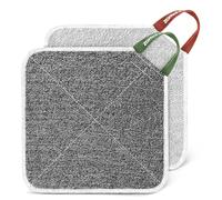 ZOMCHI 2 Pezzi Panno Esfoliante Viso, Salvietta Esfoliante con Doppia Consistenza per Viso e Corpo, Salvietta Esfoliante per la Doccia (Profonda e Delicata)