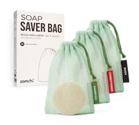 ZOMCHI Sacchetti per Sapone, Verde Menta, Set da 3 Pezzi