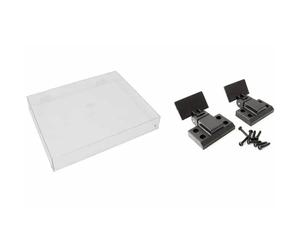 ZOMO coperchio cappa per Giradischi + Set Cerniere Reloop Technics Omnitronic