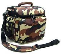 Zomo djtank-cbr Custodia per 70 dischi + 24 CDs Verde Mimetico