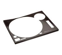 Zomo Faceplate per Giradischi Technics SL-1210 MK2 Faceplate per Giradischi Nero