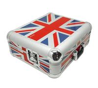ZOMO SL-12 UK FLAG valigia rigida per trasporto giradischi professionale per DJ