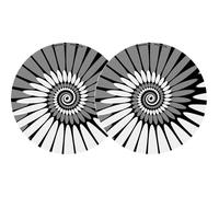 ZOMO SLIPMAT_PAINT WHITE feltri panni sottodisco slipmats tappetini x giradischi