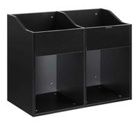 ZOMO VS-Box 200-2 Nero Mobile Scaffale per Dischi Vinili Cd Lp