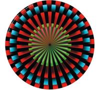 ZOMO SLIPMAT PINWHEEL 1 coppia di panni sottodisco in feltro per giradischi DJ