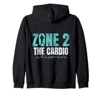 Zona 2: l'Uomo Che Sussurra al Cardio Formazione Zona 2 Felpa con Cappuccio