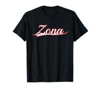 Zona Arizona Southwest Style Vintage Varsity Distressed Maglietta