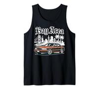 Zona della Baia California Bear Retro San Francisco Oakland 510 SF Canotta