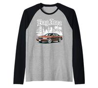 Zona della Baia California Bear Retro San Francisco Oakland 510 SF Maglia con Maniche Raglan