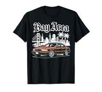 Zona della Baia California Bear Retro San Francisco Oakland 510 SF Maglietta