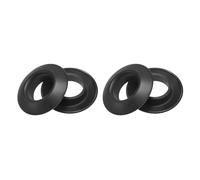 ZONADAH 4 pezzi di supporto per paddle in gomma, anello per canoa, anello antigoccia, anello per canoa, anello antigoccia, anello per canoa, accessori per kayak