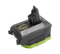 ZONADAH Adattatore V6 per batteria Ryobi 18 V, convertito in ricambio per batteria Dyson V6, funziona per aspirapolvere serie Dyson V6 (solo adattatore)