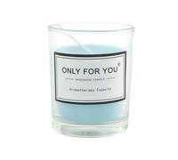 ZONADAH Candele profumate romantiche cielo stellato tazza di vetro aromaterapia candele di soia miscela di cera naturale candela set regalo per le donne compleanno matrimonio cena a lume di candela