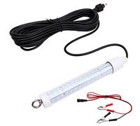 ZONADAH Luce subacquea a LED, 12 V, 10 W, per pesca notturna, crappie shad, calamari, barca, kayak, canoa, esca da pesca