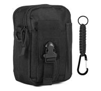 ZONADAH Marsupio per attività all'aperto, edc, borsa compatta, borsa tattica utility, cintura, supporto per cellulare per allenamento, viaggi, escursionismo, campeggio, attività all'aperto, colore