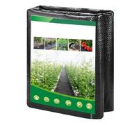 ZONADAH Membrana anti-erbacce, 1 x 5 m, protezione dalle erbacce, protezione per erbacce, copertura del terreno, tessuto per erbacce stabilizzato ai raggi UV, per giardino, vialetto, paesaggistica