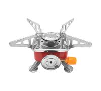 ZONADAH Mini fornello da campeggio, portatile, antivento, fornello a gas da campeggio, mini bruciatore pieghevole, fornello da campeggio, bruciatore per picnic, zaino da viaggio, viaggi all'aperto