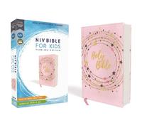 Zonderkidz NIV, Bible for Kids, Flexcover, Pink/Gold, Red Letter, Co (Tascabile)