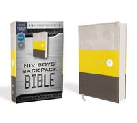 Zonderkidz NIV, Boys' Backpack Bible, Compact, Leathersof (Rilegato in ecopelle)