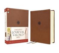 Zondervan Amplified Journal the Word Bible, Leathersoft, (Rilegato in ecopelle)