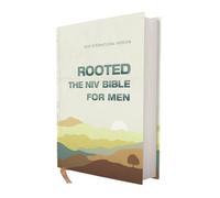 Zondervan Livin Rooted: The NIV Bible for Men, Hardcover, Cr (Copertina rigida)