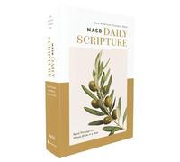 Zondervan NASB, Daily Scripture, Paperback, White/Olive, 1995 Text, (Tascabile)