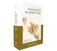 Zondervan NASB, Daily Scripture, Super Giant Print, Paperback, White (Tascabile)