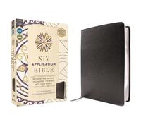 Holy Bible: Niv Application Bible, European Bonded Leather, Black, Red Letter, Comfort Print: Bringing the Ancient Message of the Bible into Your World