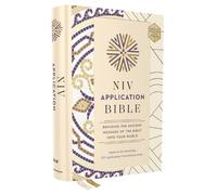 Zondervan NIV Application Bible, Hardcover, Multi-Cream, Red (Copertina rigida)