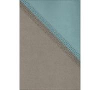 Zondervan NIV Application Bible, Leathersoft, Teal/Grey, (Rilegato in ecopelle)