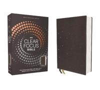 Zondervan NIV, Clear Focus Bible, Leathersoft, Charcoal B (Rilegato in ecopelle)