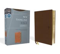 Zondervan NIV, Thinline Bible, Compact, Leathersoft, Brow (Rilegato in ecopelle)