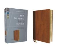 Zondervan NIV, Thinline Bible, Giant Print, Leathersoft, (Rilegato in ecopelle)
