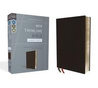 Zondervan NIV, Thinline Bible, Large Print, Bonded Leathe (Rilegato in ecopelle)