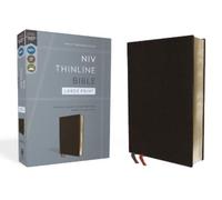 Zondervan NIV, Thinline Bible, Large Print, Bonded Leathe (Rilegato in ecopelle)