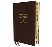 Zondervan Rvr, Biblia de Estudio Patrística, Leathersoft, (Rilegato in ecopelle)