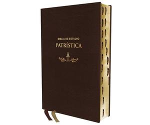 Zondervan Rvr, Biblia de Estudio Patrística, Leathersoft, (Rilegato in ecopelle)