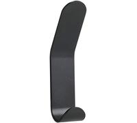 Zone Denmark A-Doppio gancio da parete, gancio appendiabiti (viti invisibili), 3,5 x 2,5 x 11 cm, nero