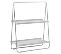 Zone Denmark A-Table - Mensola piccola in metallo, 43 x 23 x 58 cm, colore: Grigio