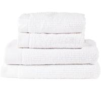 Zone Denmark Classic completo di asciugamani 140x70 cm cotone bianco 331994
