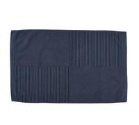 Zone Denmark Classic tappetino da bagno 80x50 cm rettangolare blu scuro 34977