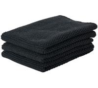 Zone Denmark, set di 3 asciugamani per la cucina, al 100% in cotone Zone Black